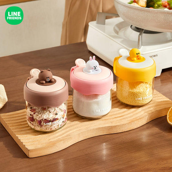 LINE FRIENDS - 調味料罐 調味料瓶 Seasoning Jar <LINE_0030>