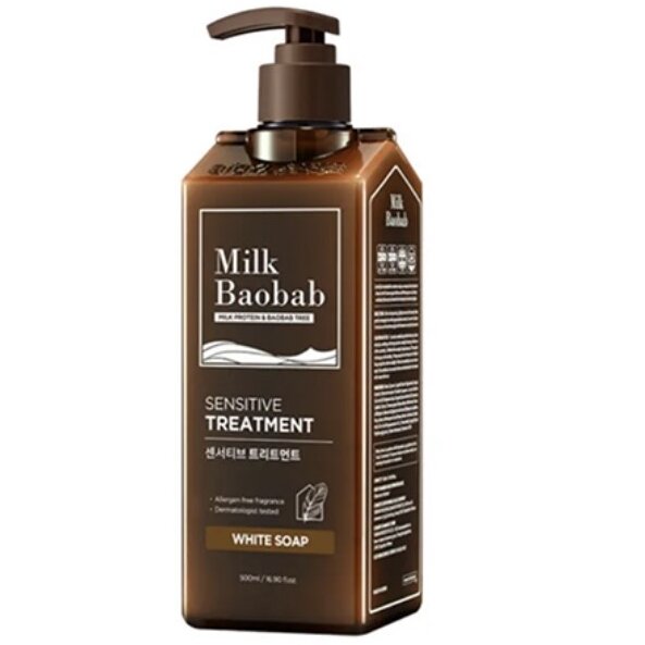 Milk Baobab - 韓國 順滑護髮素 500ml 白香皂味 (code: 4637)