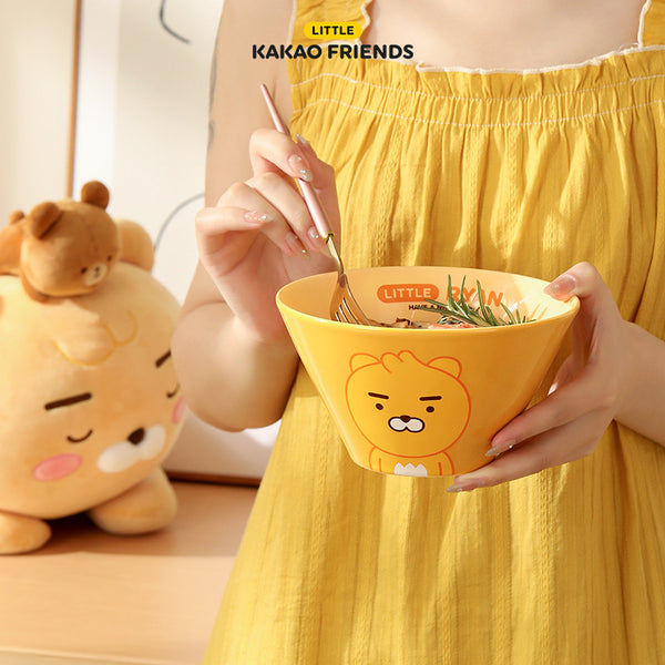 Kakao Friends - Ryan 陶瓷 麵碗 沙律碗 Ryan Ceramic Noodle Salad Bowl