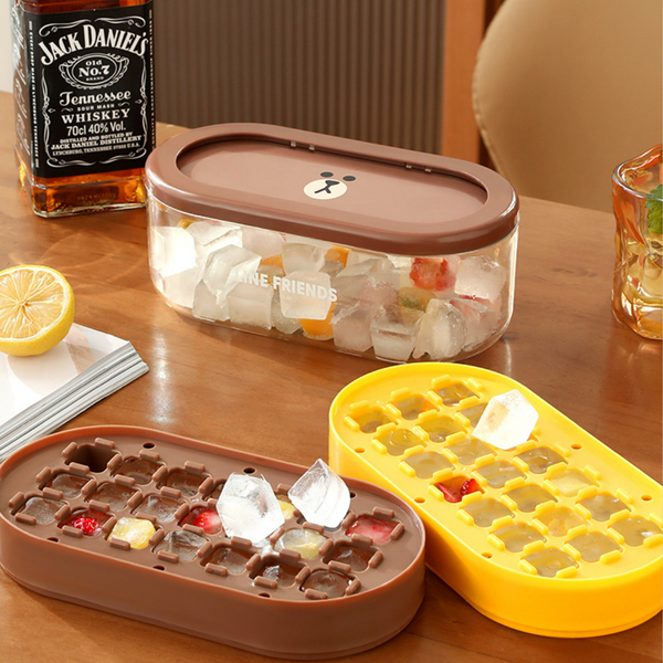 LINE FRIENDS - 布朗熊 熊大 陶瓷 製冰器 Brown Bear Ice Cube Tray