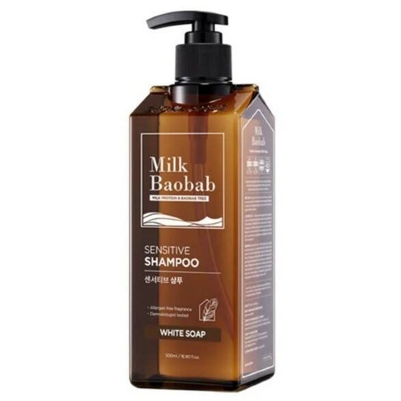 Milk Baobab - 韓國 防敏保濕洗髮水 500ml 白香皂味 (code: 4627)