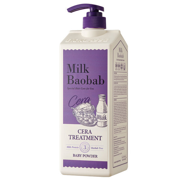 Milk Baobab - 韓國 順滑護髮素 1200ml 爽身粉味 (code: 3972)